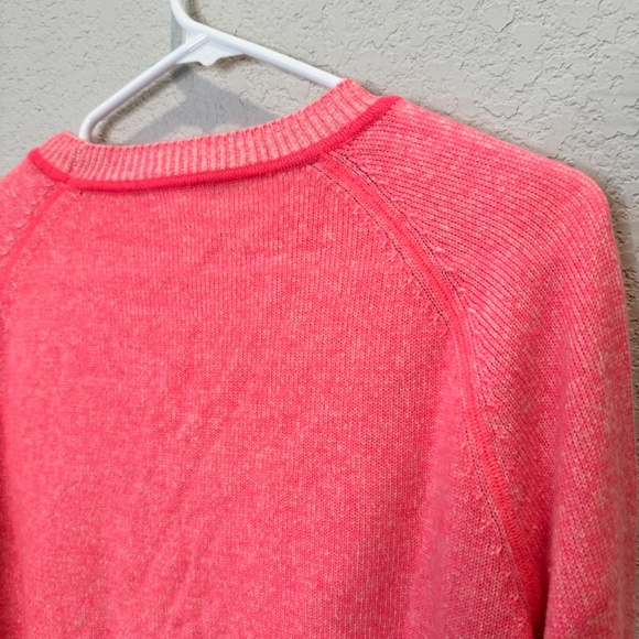J. Crew Vibrant Pink Crew Neck Sweater - Picture 5 of 5
